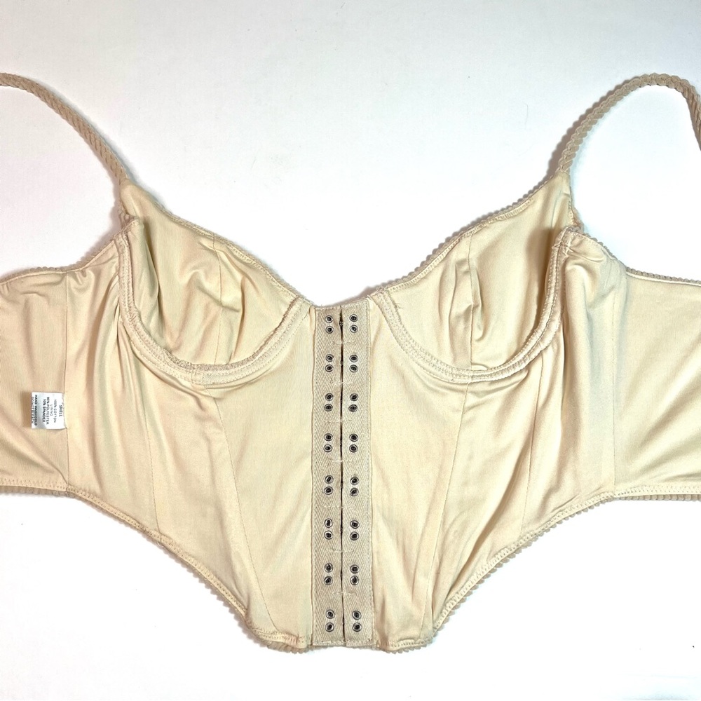 The Foxy Kind We Love Her Corduroy Corset Crop Top Size Medium - Picture 6 of 11